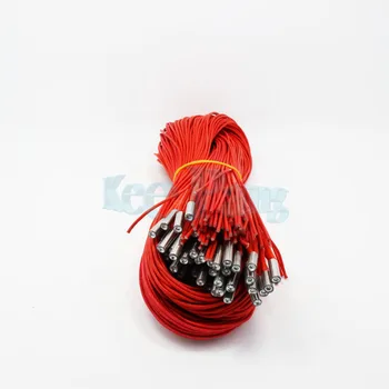 5pcs 1M 12V 30W varmepatron For 3D-Printer Keramisk Patron Wire Varmelegeme 6X20mm varmepatron Reprap Prusa