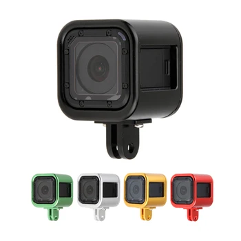 CNC Aluminium Beskyttende Boliger Case Cover Frame til GoPro Hero 4 Hero 5 Session Action Kamera Tilbehør 45483