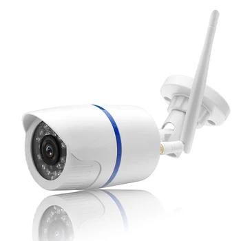 720P/1080P IP-Kamera Wifi Offentlig Sikkerhed Trådløst CCTV-Overvågning IP66 Vandtæt SD-Kort Slot Audio Record Camhi 45610