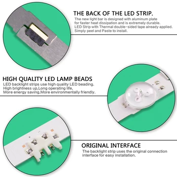 LED-Baggrundsbelysning strip 14 lampe Til Samsung 55