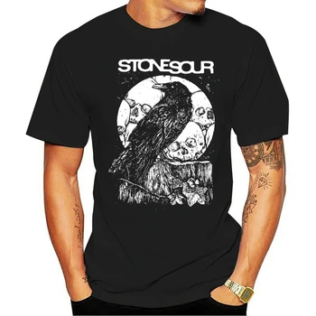 Mænd t-shirt Stone Sour Krage Sort Alternativ Metal Corey Taylor Slipknot Korn-t-shirt-nyhed tshirt kvinder