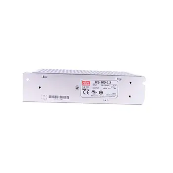 RS-100-3.3 Mener det Godt 66W/20A/3,3 V DC Enkelt Output Skift Strømforsyning meanwell online butik