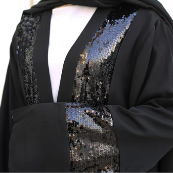 Ramadanen, Eid Mubarak Abaya Dubai Tyrkiet Kimono Cardigan Hijab Muslimske Kjole Kaftan Kaftan Islam Tøj Til Kvinder Robe Sofa