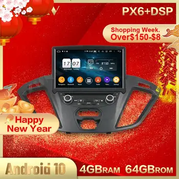 2 din Android 10.0 skærmen Car Multimedia afspiller Til Ford Transit Custom Til 2016, Video, stereo radio GPS navi-hovedenheden Lyd stereo