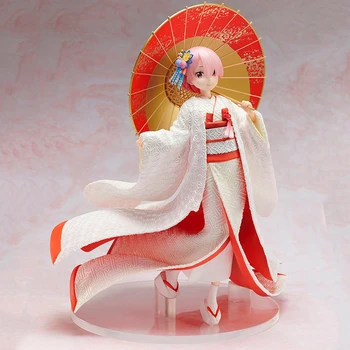 29cm F:NEX Re:Livet I En Anden Verden Fra Nul Ram/Rem Shiromuku Ver. Action Figur Samling af PVC-Model Toy