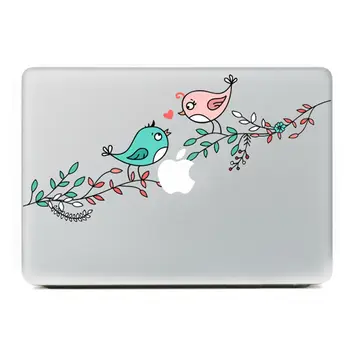 Fugle i kærlighed Vinyl Decal Notebook mærkat på Laptop Klistermærke Til DIY Macbook Pro Air 11 13 15 tommer Laptop Skin 46884