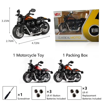 1:14 Motorcykel Model støbt Legering Toy Motorcykel Motorcykel Racing biler, Biler, Legetøj Til Børn Collectible Juguetes