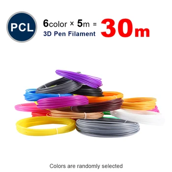 PCL-1.75 mm endeløse 20 farver 3d printet pcl-1.75 mm 3d-pen plast 3d-printeren Pcl-filament 3d penne abs Miljømæssige Sikkerhed