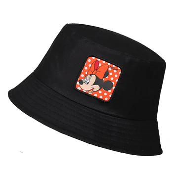 Nye Bølge DONALD DAISY Mickey Sjove søde Tegnefilm patch Bucket Hat For Mænd udendørs fritidsaktiviteter god kvalitet bomuld Fiskeri Hat 48456