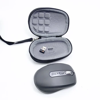 Mini Travel Bærbare Mus bæretaske, der er Vandtæt, Stødsikkert EVA Mus Opbevaring Håndtaske for Logitech MX Overalt 3 Mus 48770