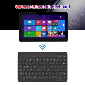 Mini Wireless Keyboard Bluetooth Tastatur Til ipad Telefonen, Tablet-tasterne Genopladelige tastatur Til Android, ios, Windows