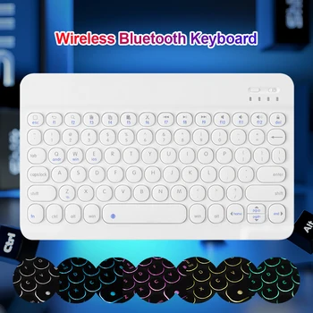 Mini Wireless Keyboard Bluetooth Tastatur Til ipad Telefonen, Tablet-tasterne Genopladelige tastatur Til Android, ios, Windows