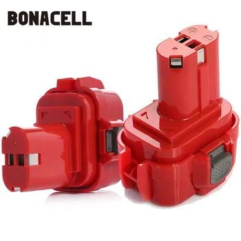 Bonacell 3500mAh 9,6 V Ni-MH Genopladelige Power Tool Batteri til Makita PA09 9120 9122 6207D 192595-8,192596-6 L50.
