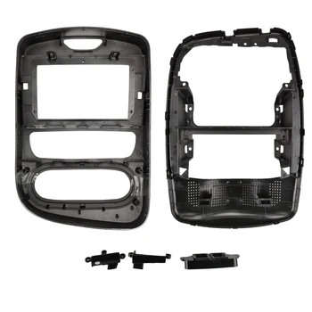 1DIn 2Din Bil DVD-Frame Plug Lyd Montering Adapter Dash Trim Kits Facia Panel 10.1 tommer For Renault Clio Auto2016-18 Radio-Afspiller