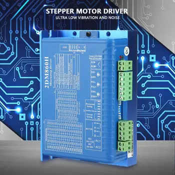 CNC 2DM860H Stepper Motor Driver Digital-To-Fase-Trin Stepper Motor Driver Mikroskridt Controller