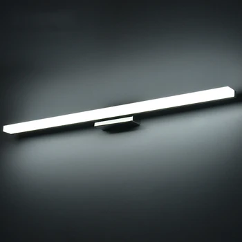 Længere LED Spejl Lys 0,4 M~1,5 M badeværelse lys AC90-260V moderne forfængelighed lys acryl væg lampe badeværelse belysning vandtæt 49612