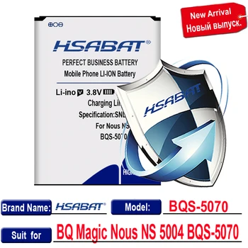 HSABAT Top Mærke Nye 3950mAh Batteri til BQ Magic Nous NS 5004 BQS-5070 BQS 5070 BQS5070 på lager