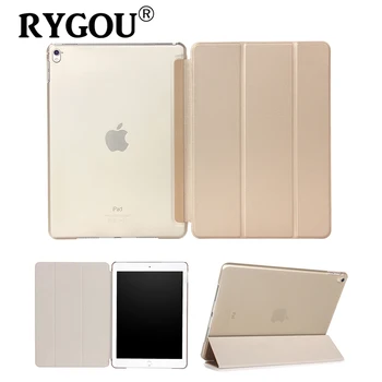 RYGOU Til iPad Pro 9,7 tommer Tilfælde, PU Læder Smart Cover Magnet Auto Vågne op Søvn Flip etui Til iPad Pro 12.9 1st 2nd Gen Dække 4981