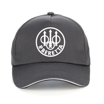 Militære fan Beretta Pistol logo cap Bomuld Far hat udendørs Taktik Baseball Caps Mode print Unisex Snapback hatte knogle 4986