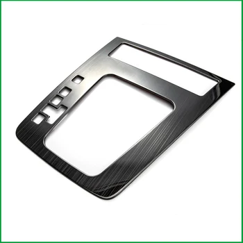 Bil styling stainess stål Gear Panel Frame Cover Sticker Trim For Skoda Octavia A7 VENSTRESTYREDE-2018 Auto Dele 4994