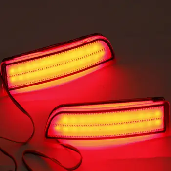 Krator 2X LED-lys-Guide Bageste Kofanger let Tåge lampe lyser For Toyota RAV-4 (2006-12)