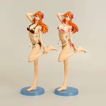 Anime Et Stykke Sexet Nami Badetøj Bikini Ver. PVC-Action Figur Collectible Model Voksen Legetøj Dukke Gaver 26cm