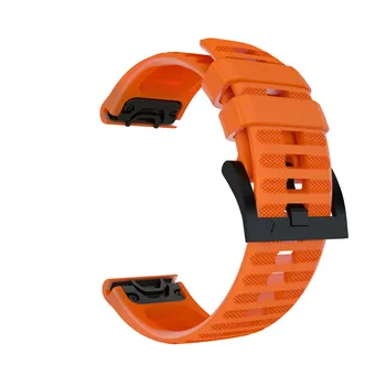 22mm 26mm Quick Release Silikone Urrem Strap armbånd til Garmin Fenix 6 5 til Garmin Fenix 6X 5X Smart Watchbands Let pasform
