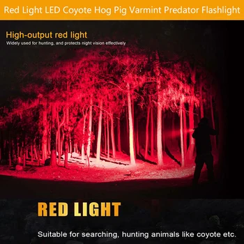 Rød/Grøn/Hvid lys valg Led lommelygte XHP50.2 super lysende lampe 5 belysning tilstande Led Lommelygte taktisk lys
