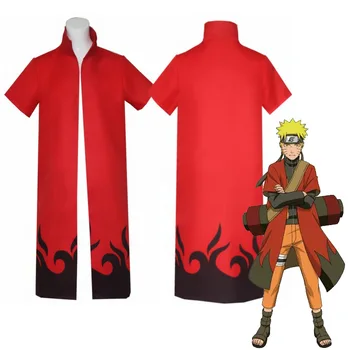 Anime Naruto Cosplay Kapper Fjerde Yondaime Hokage Namikaze Minato Uniform Sjette Hokage Kakashi Mænd, Drenge Kapper Halloween Kostume
