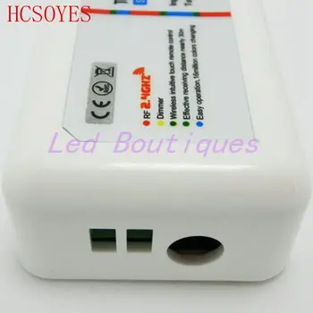 2,4 G RF RGBW RGB LED Controller-Touch Screen-DC12-24V 18A Fjernbetjening Kanal For RGB / RGBW 5050 3528 5630 LED Strip