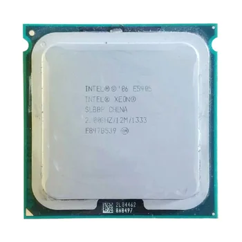 Intel XEON e5405 CPU 2,0 GHz /L2 Cache-12MB/Quad-Core//FSB 1333MHz/ server-Processor, der arbejder på nogle socket 775 bundkort