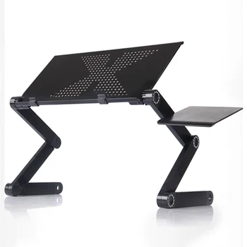 Laptop stand Til macbook air pro tilbehør notebook stand indehaveren stående skrivebord bærbare Legering laptop tablet til bed