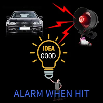 810-8182 Elektronisk Fjernbetjening Bil Alarm Enhed Auto Anti-tyveri-System Dele