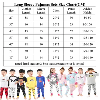 100 Bomuld Fuld Ærmer Bomuld Drenge Nattøj Børn Flyvemaskine, Pyjamas Til Børn Piger Pyjamas Pijama Unicornio Infantil Pijamas
