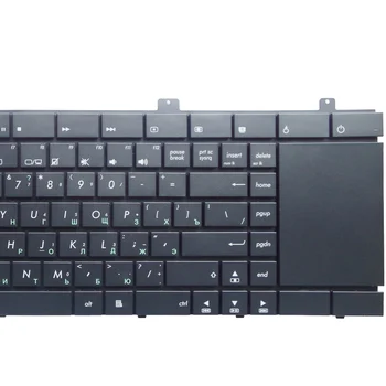 GZEELE NYE russiske laptop Tastatur til ASUS NX90 NX90J NX90JN NX90JQ NX90SN A32-serien RU Layout Laptop Erstatte Tastaturet SORT