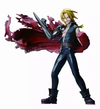 Anime Fullmetal Alchemist Edward Elric Ansigt Foranderligt Figur Model Legetøj