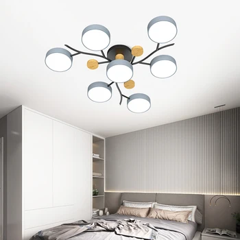 Fabrikken direkte ny Nordisk moderne stue LED loft lampe soveværelse lampe restaurant LED lysekrone hotel-lampe LED-lampe
