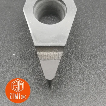 5PCS VCGT110308 PCD/VCMT110308/VCGW110308 diamant klinge i hårdmetal kniv Høj hårdhed CNC skærende værktøj til forarbejdning af aluminium