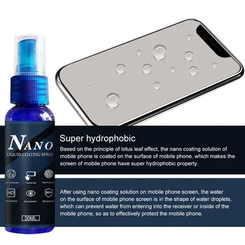 Nano Flydende Glas Skærm Protektor til Alle Smartphones, Tabletter, Ure, Briller, Kameraer JHP-Bedste
