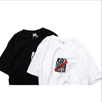 ZNG 2019 Nye T-shirt til Mænd i Simpelt Design-Linje på Tværs af Print Bomuld T-Shirts til Mænd Ankomst Sommer Stil Korte Ærmer Mænd t-shirt