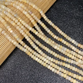 Naturlige Perle Sten Ametyst Sand Blå Krystal Streng Perler til Smykker at Gøre DIY-Halskæde og Armbånd Tilbehør 4x6mm