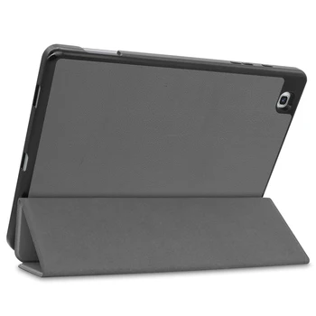 3-Foldning Stå etui Til Samsung Galaxy Tab S6 Lite 10.4 SM-P610 P615 P617 Med Blyant Holder Release Smart Trifold Tablet