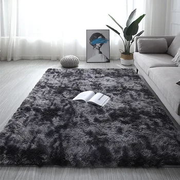 Nordisk ins tæppe stue sofabord soveværelse tæppe stort område håndlavet tie-dye tæppe Fortykket rektangel plys tæppe 58149