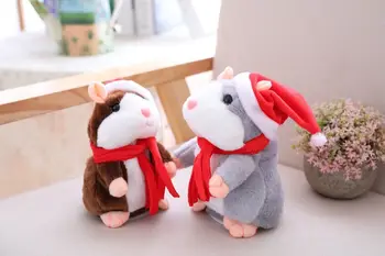 Børnene Taler Hamster Toy Gentager Hvad Du Siger, Elektroniske Kæledyr Taler Plys Legetøj, Ideel Gave til Børn