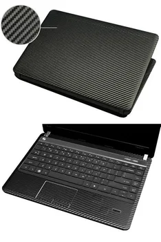 Carbon fiber Læder Laptop Decal Sticker Skin Cover Beskytter til Toshiba Z830 13.3