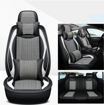 Høj kvalitet! Komplet sæt bil sædebetræk til Volkswagen Polo 2020 komfortable, åndbar sædebetræk til Polo 2019,Gratis fragt