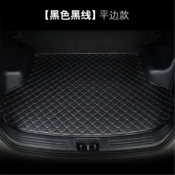 Bil styling for Nissan Qashqai J11 2019-2020 3D tre-dimensionelle PU hale kasse beskyttende tæppe pad kuffert bagage pad