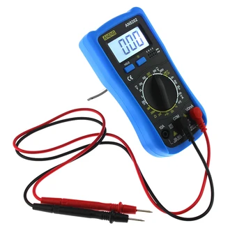 AN8202 Digital LCD-Multimeter Baggrundslys Voltmeter amperemeter AC DC Volt Ohm Tester Test Nuværende NG4S