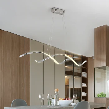 Chrome Forgyldt Hængende NYE Moderne Pendel Lys Til Spisestue Køkken Værelse Home Deco-Pendel Armatur armatur