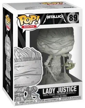 FFUNKO POP Metallica Lady Justice 89# Figur Dekoration af Høj Kvalitet, Håndlavet Samling Figur 5979